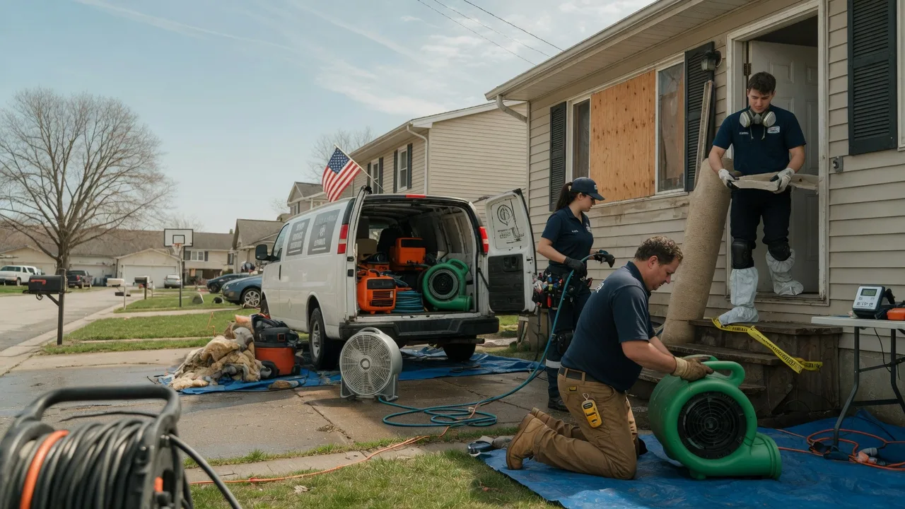 Water Damage Restoration in Liverpool, PA near me